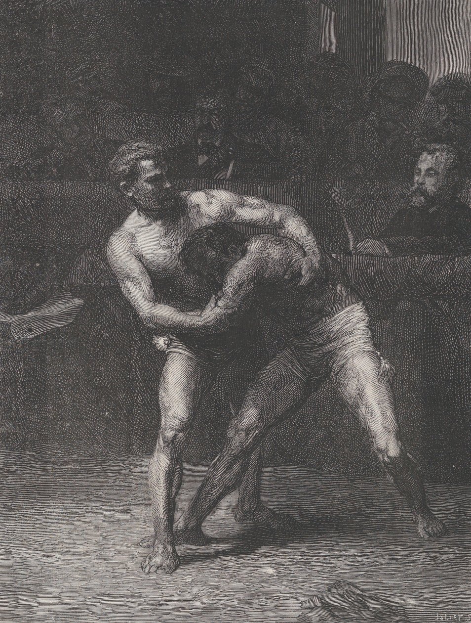 Ringer, aus Le Monde Illustré, 22. Mai 1875 von Auguste Joliet