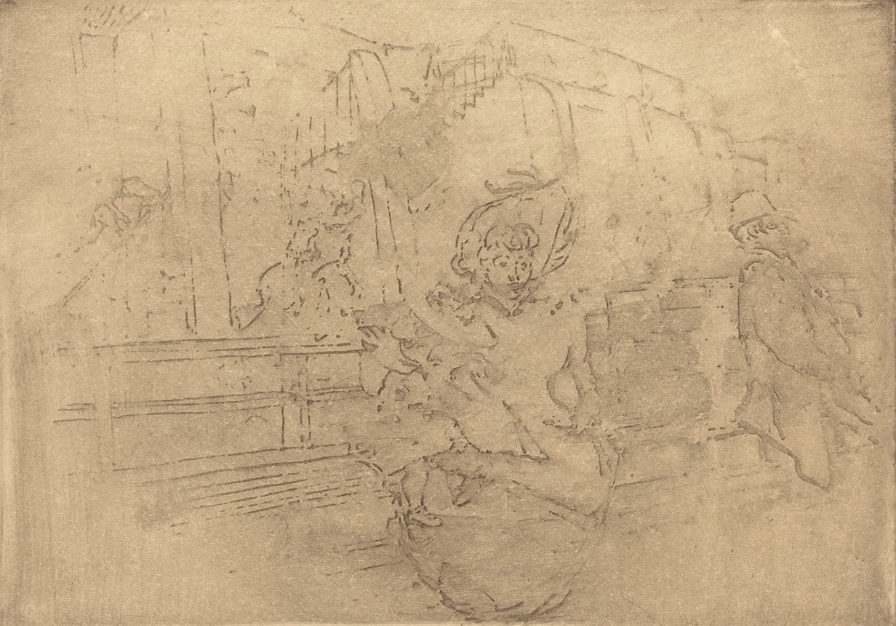 Abfahrt nach Greenwich (Depart pour Greenwich) von Auguste Lepere
