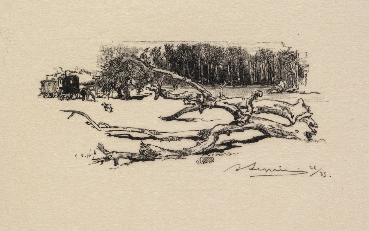 Wald von Fontainebleau: Carrefour de l
