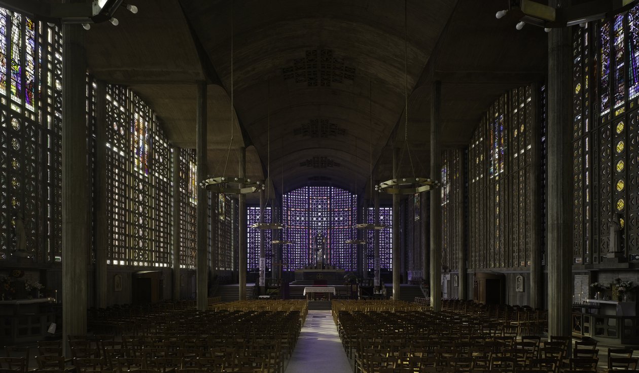 Die Kirche Notre Dame du Raincy, in Raincy von Auguste Perret