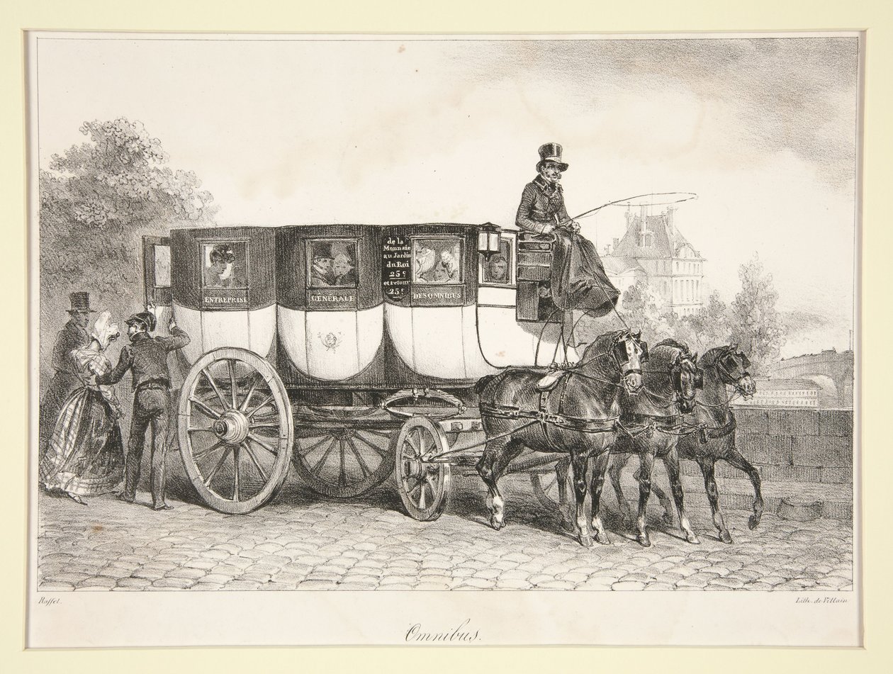 Omnibus von Auguste Raffet