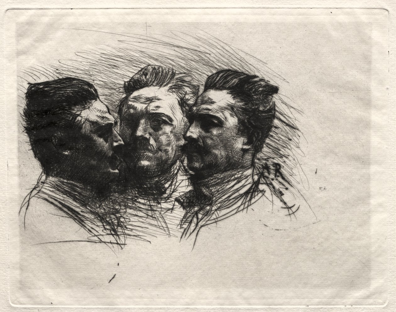Henry Becque von Auguste Rodin