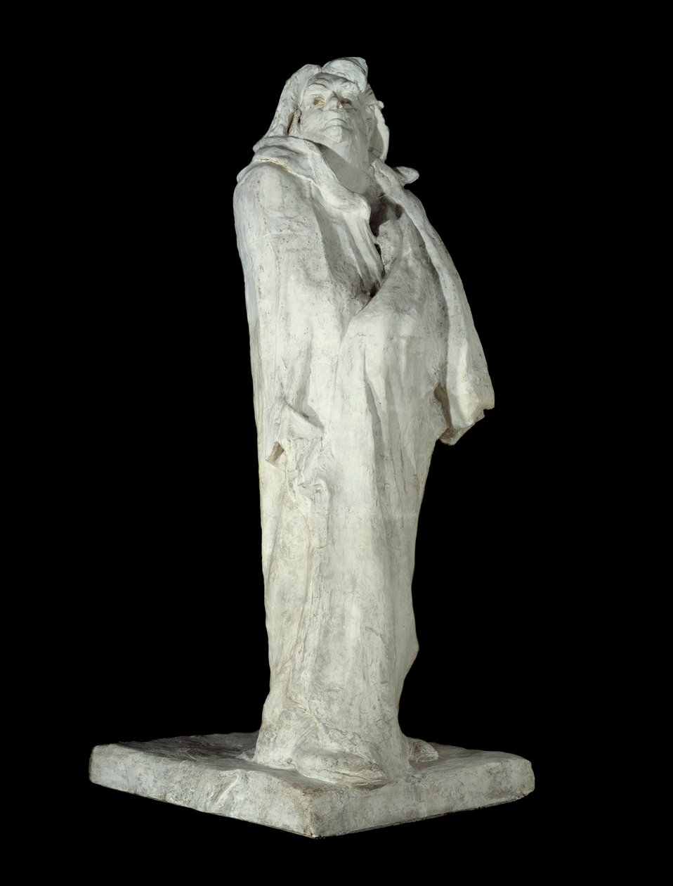 Der französische Schriftsteller Honoré de Balzac (1799-1850). Gipsplastik von Auguste Rodin (1840-1917) 1898 Paris, Musée d