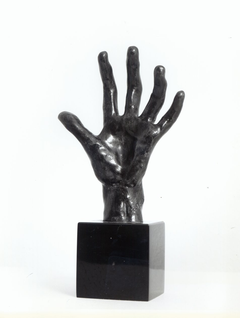 Die Hand, gegossen von Georges Rudier, Paris von Auguste Rodin
