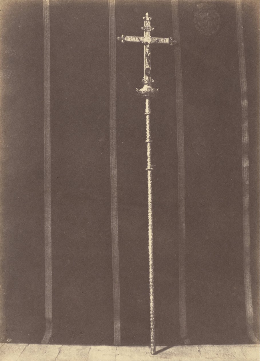 Jerusalem. Silberne Kreuzgravur, gespendet von Ludwig XIII. an die Kirche des Heiligen Grabes von Auguste Salzmann