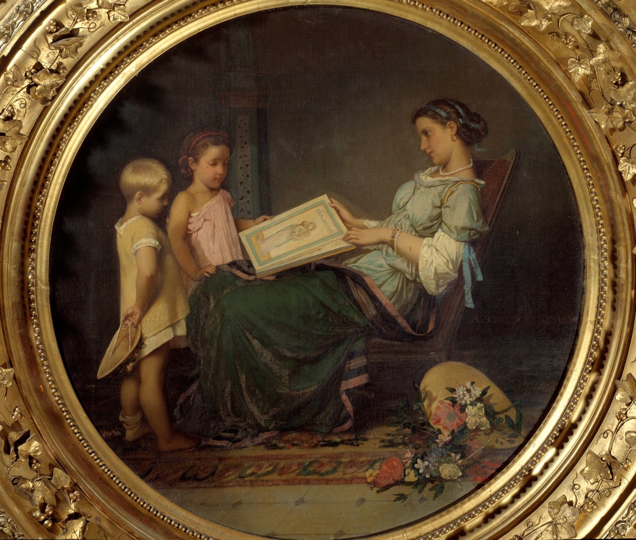 Die Lesestunde von Auguste Toulmouche