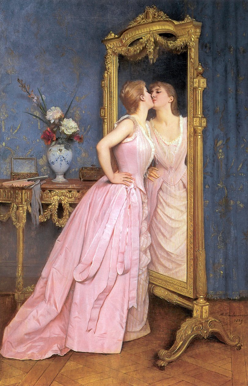 Eitelkeit, ca. 1889 von Auguste Toulmouche