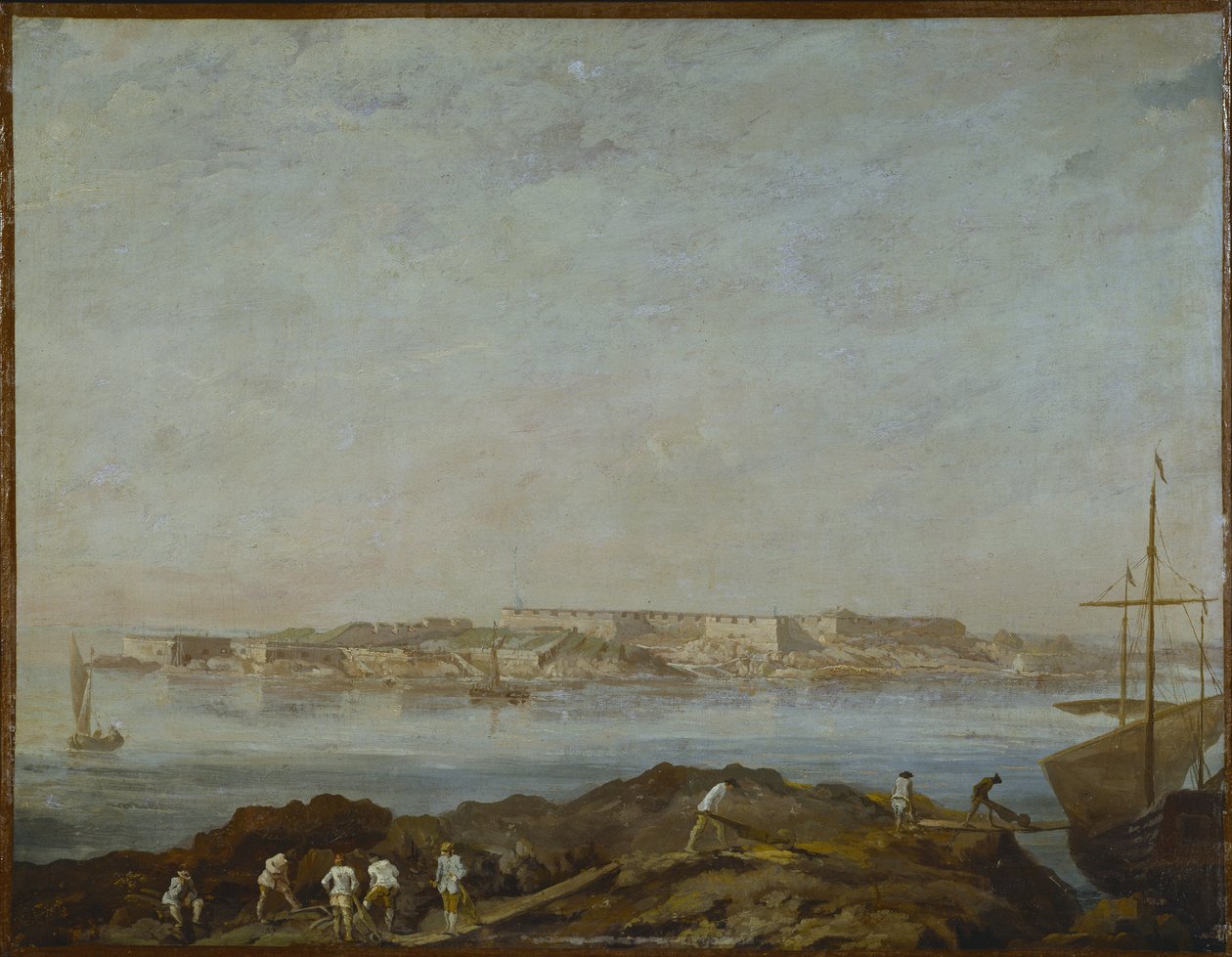 Ansicht von Sveaborg von Augustin Ehrensvard