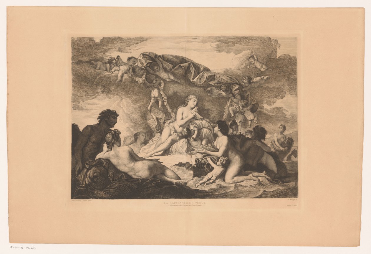 Die Geburt der Venus von Augustin Mongin