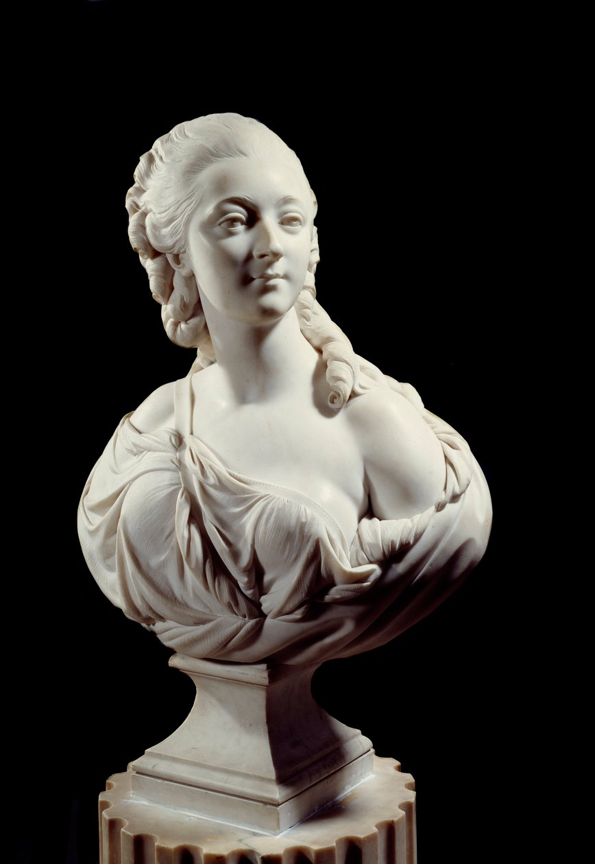 Büste von Jeanne Becu, Gräfin von Barry von Augustin Pajou