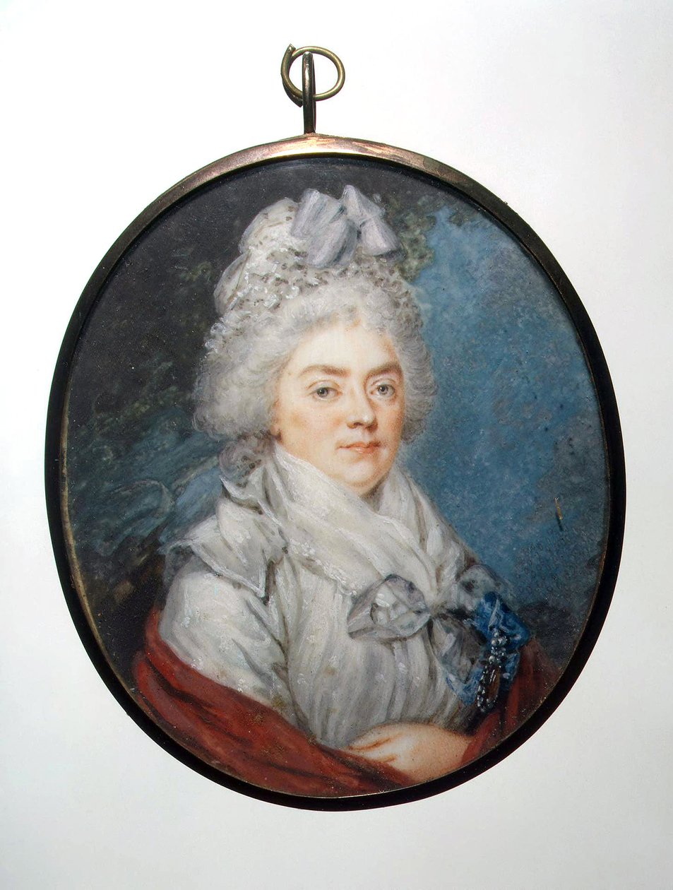 Porträt von Prinzessin Darya Petrovna Saltykova (1739-1802), geb. Tschernyschewa von Augustin Ritt