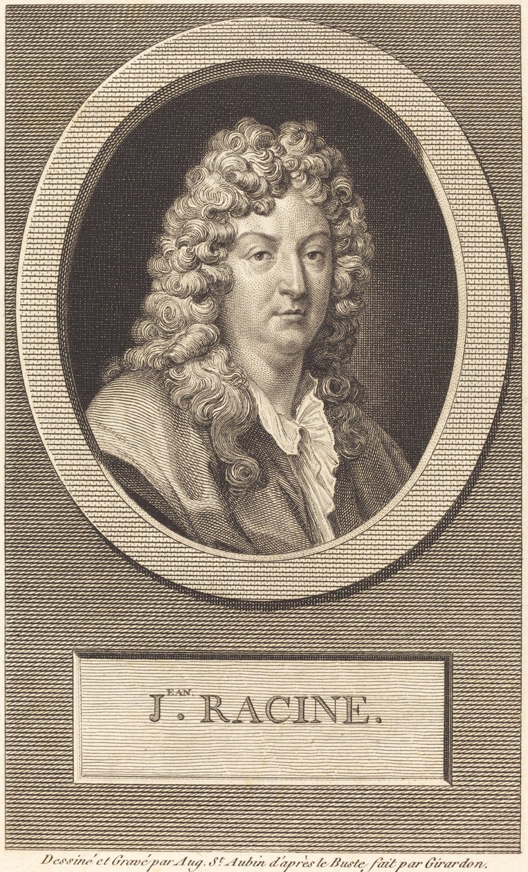 Jean Racine von Augustin de Saint-Aubin