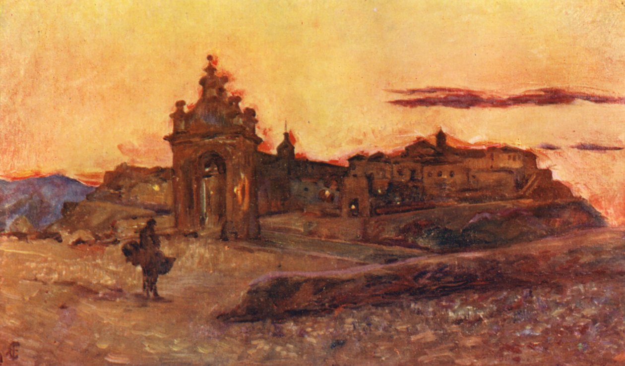 Sonnenuntergang in Toledo von Augustine Fitzgerald