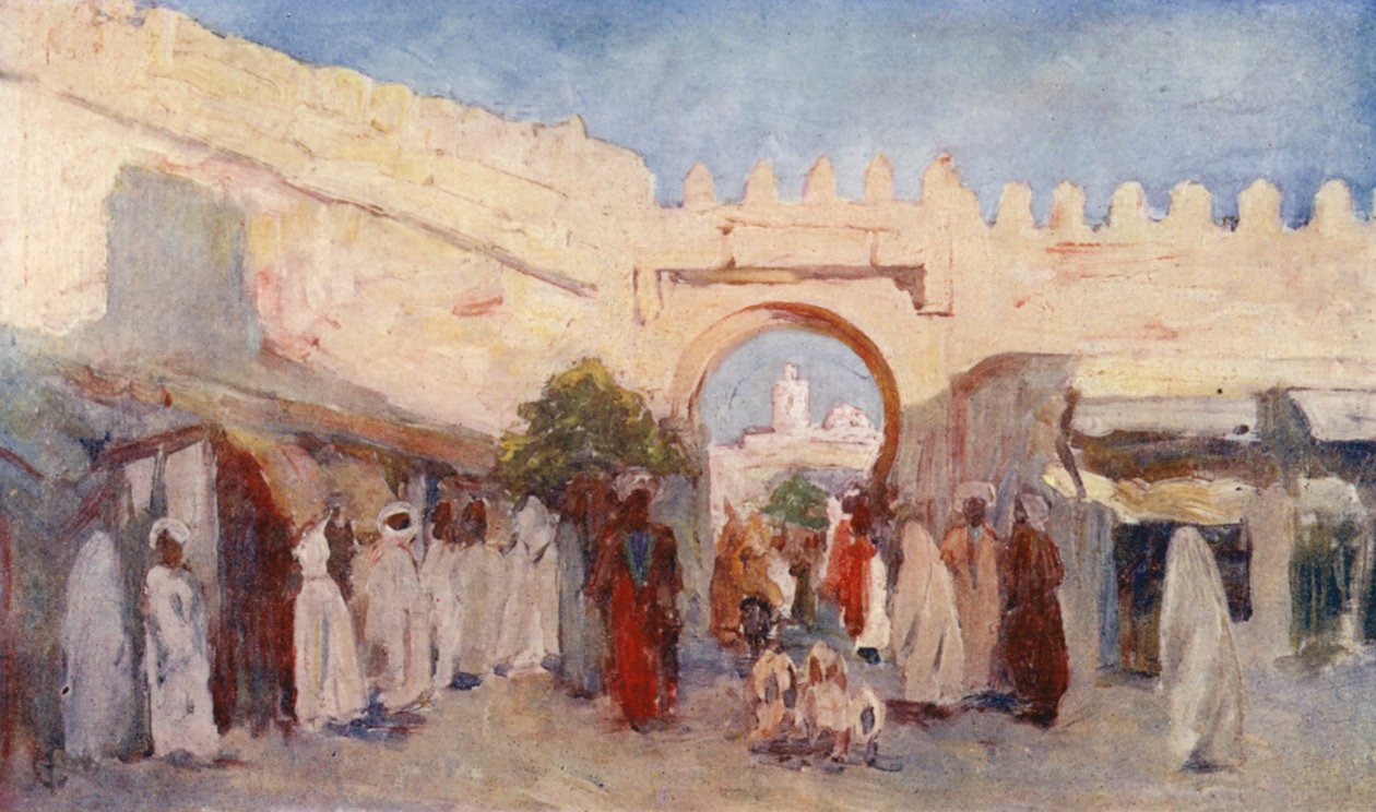 Stadttor, Kairouan von Augustine Fitzgerald