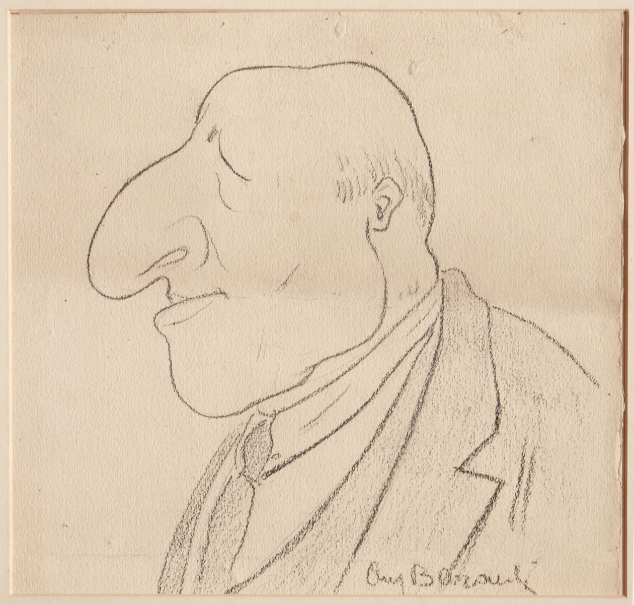 Karikatur von Augusto Baracchi