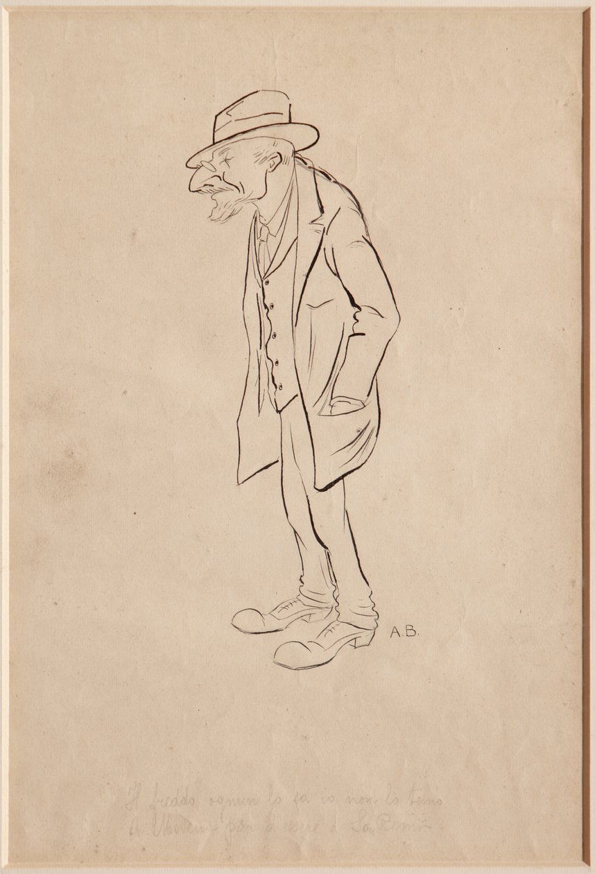Der Anwalt Nino Modena von Augusto Baracchi