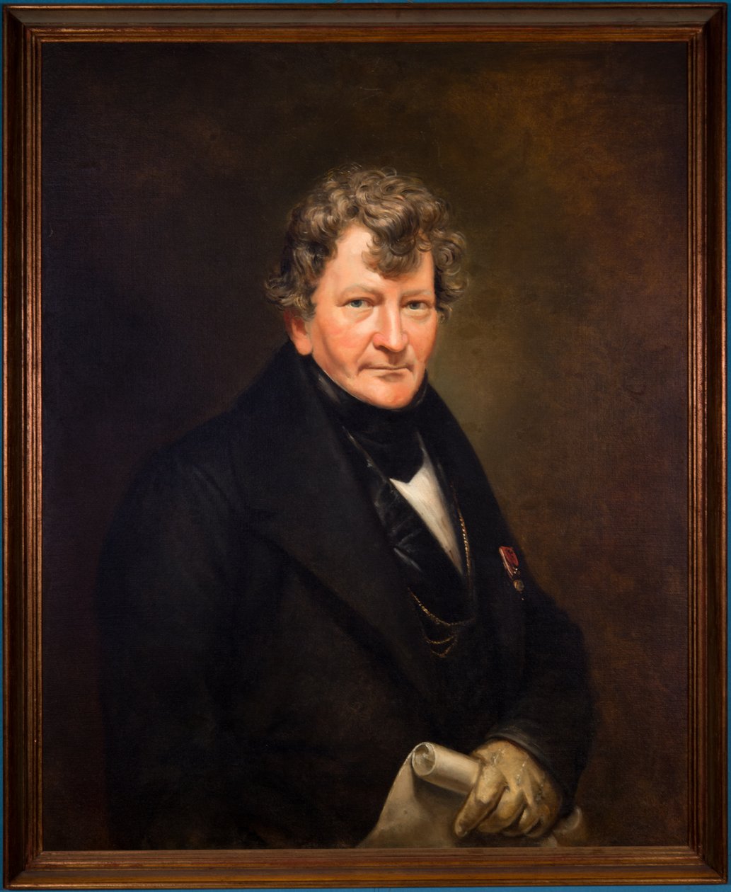 Augusto Müller – Porträt von Grandjean de Montigny (1843) von Augusto Muller