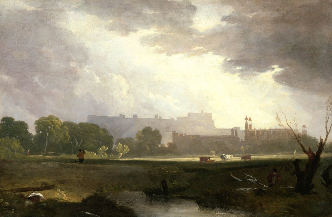 Windsor von Eton aus von Augustus Wall Callcott