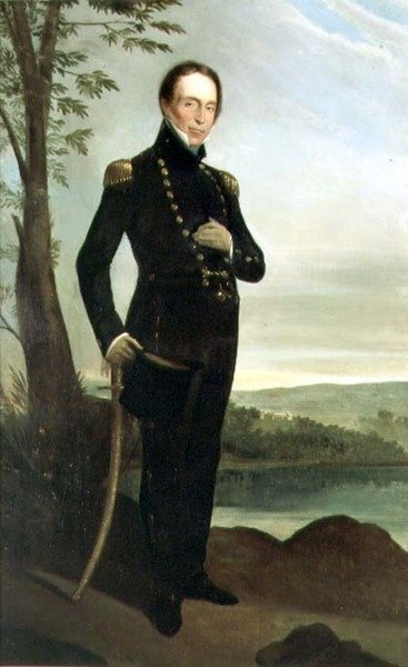 Porträt von Captain John Piper (1773-1851), ca. 1826 von Augustus Earle