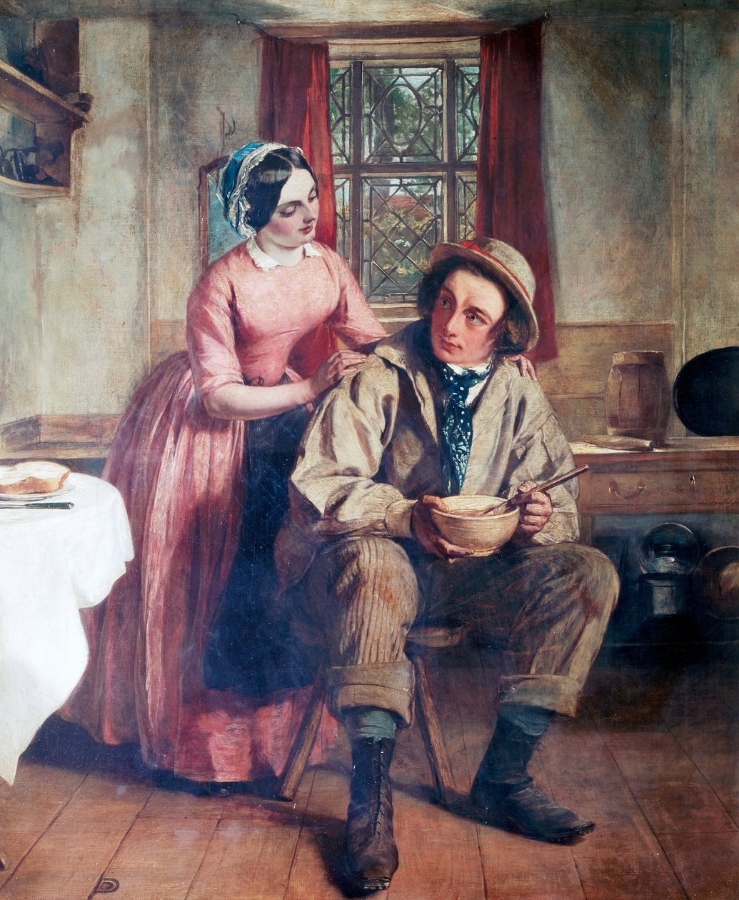Porträt von Charles Dickens von Augustus Leopold Egg