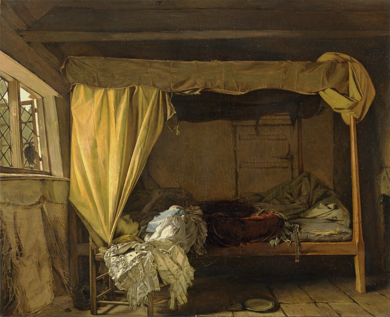 Der Tod von Buckingham von Augustus Leopold Egg