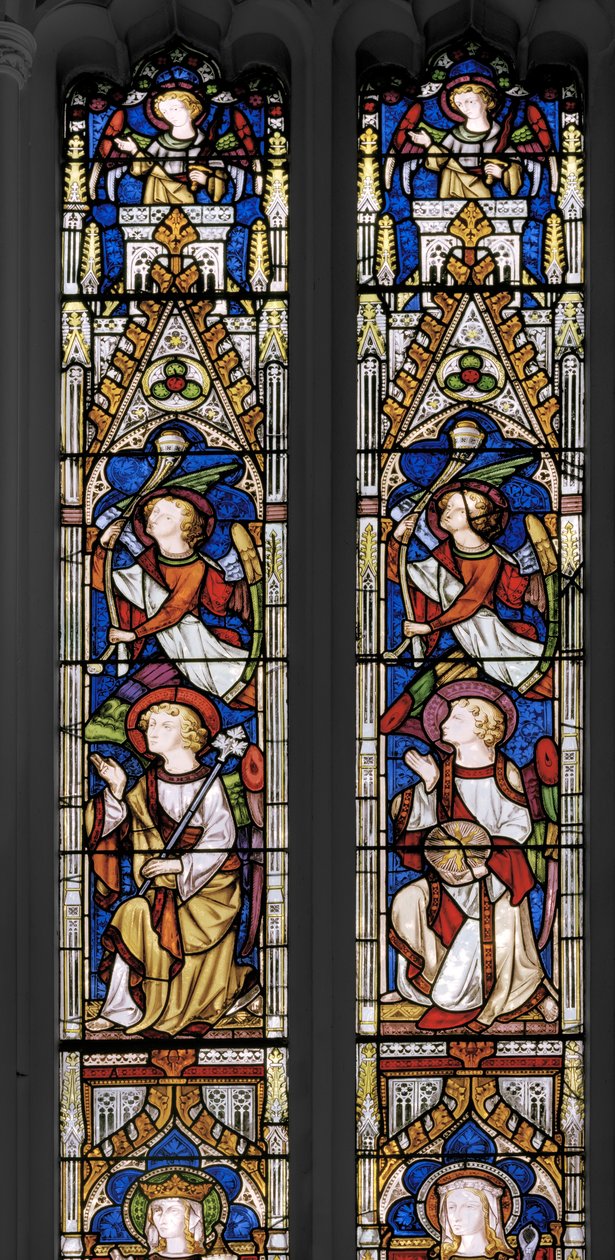 Krönung der Jungfrau (Detail) von Augustus Welby Northmore Pugin