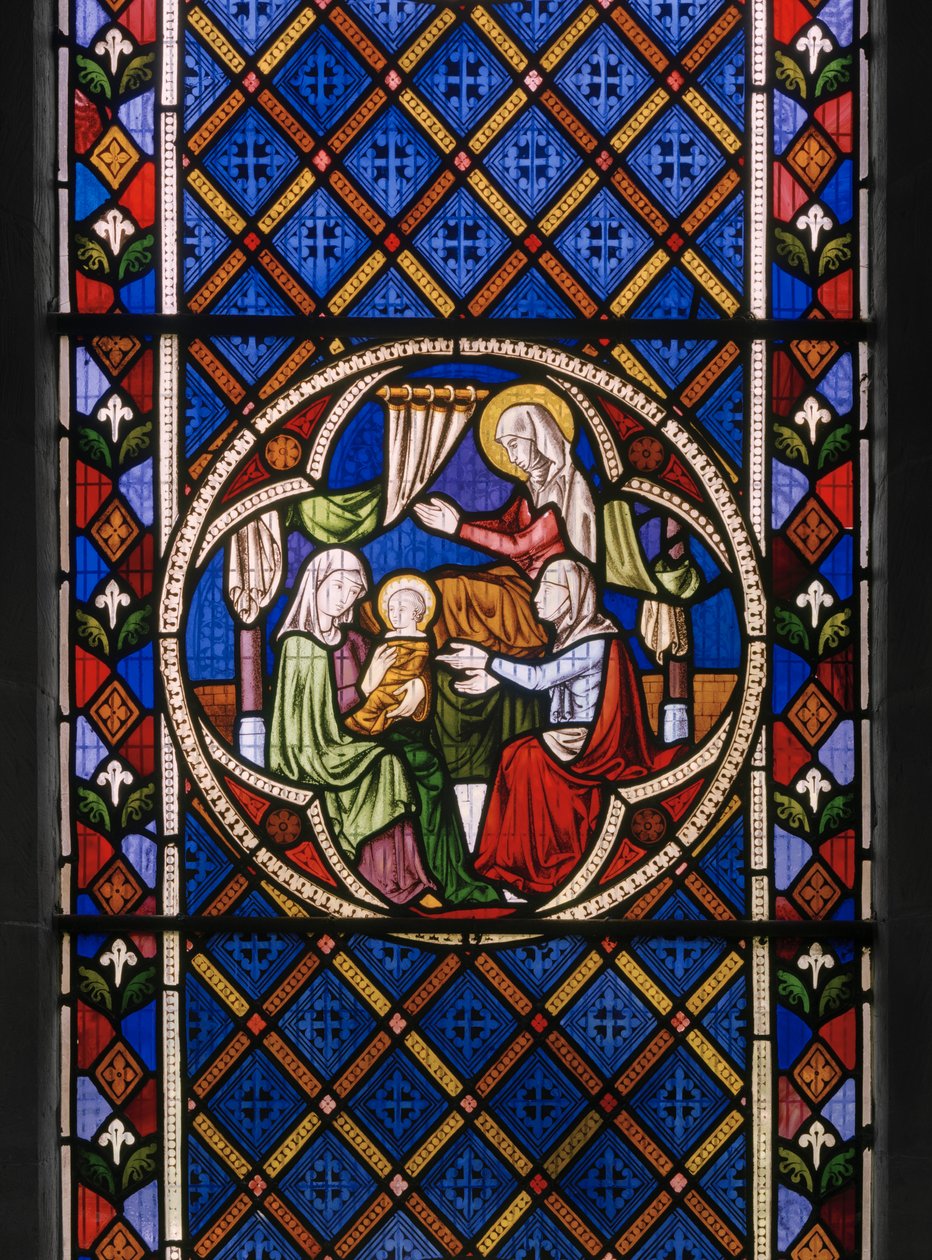 Leben der St. Anna (Detail) von Augustus Welby Northmore Pugin