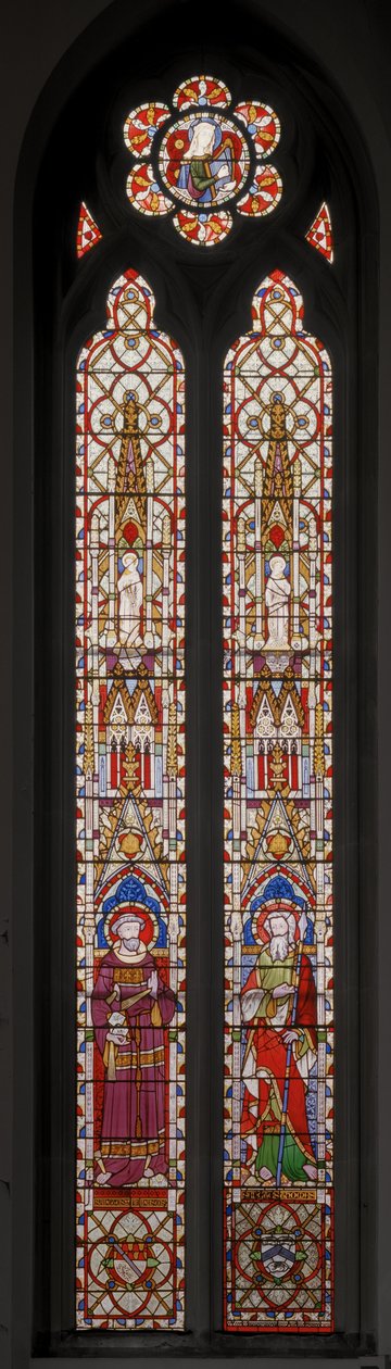 St. Franziskus von Assisi und St. Thomas der Apostel von Augustus Welby Northmore Pugin