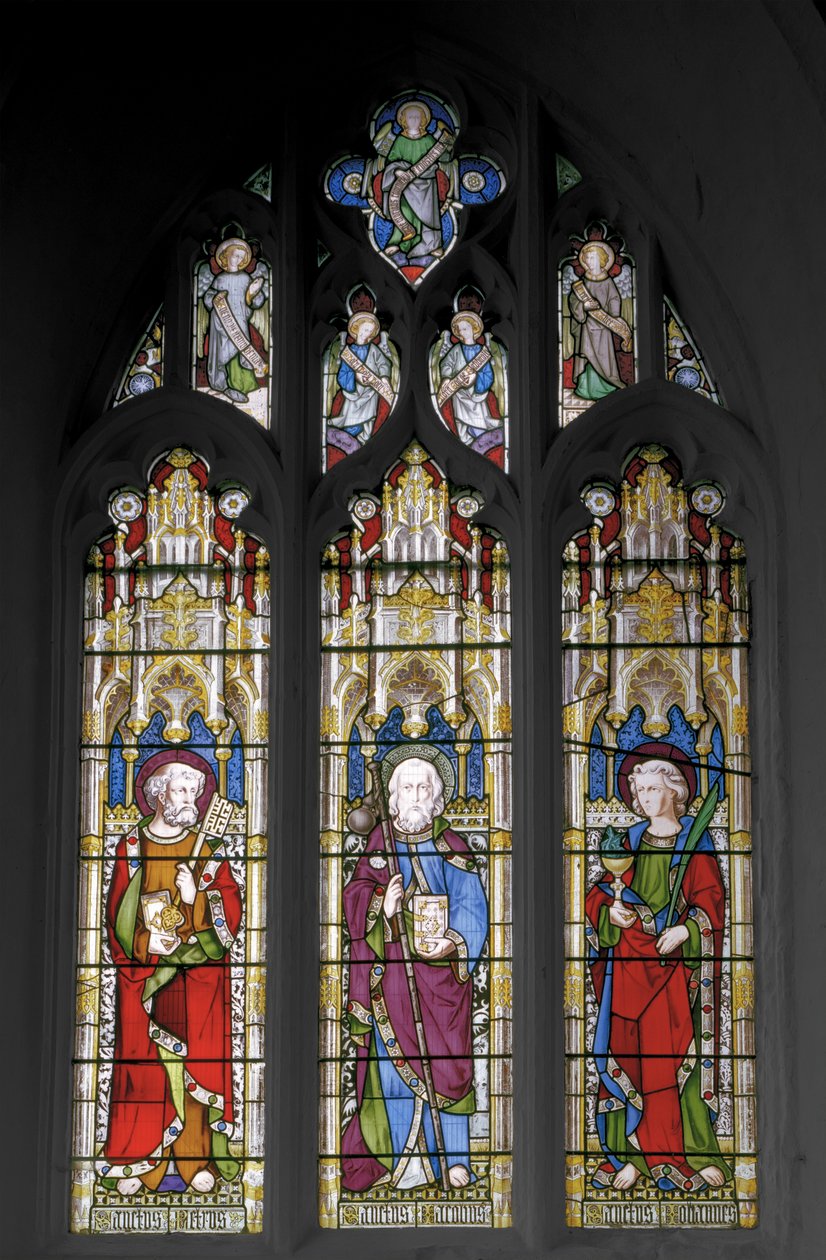 St. Peter, St. Jakobus der Ältere und St. Johannes der Evangelist von Augustus Welby Northmore Pugin