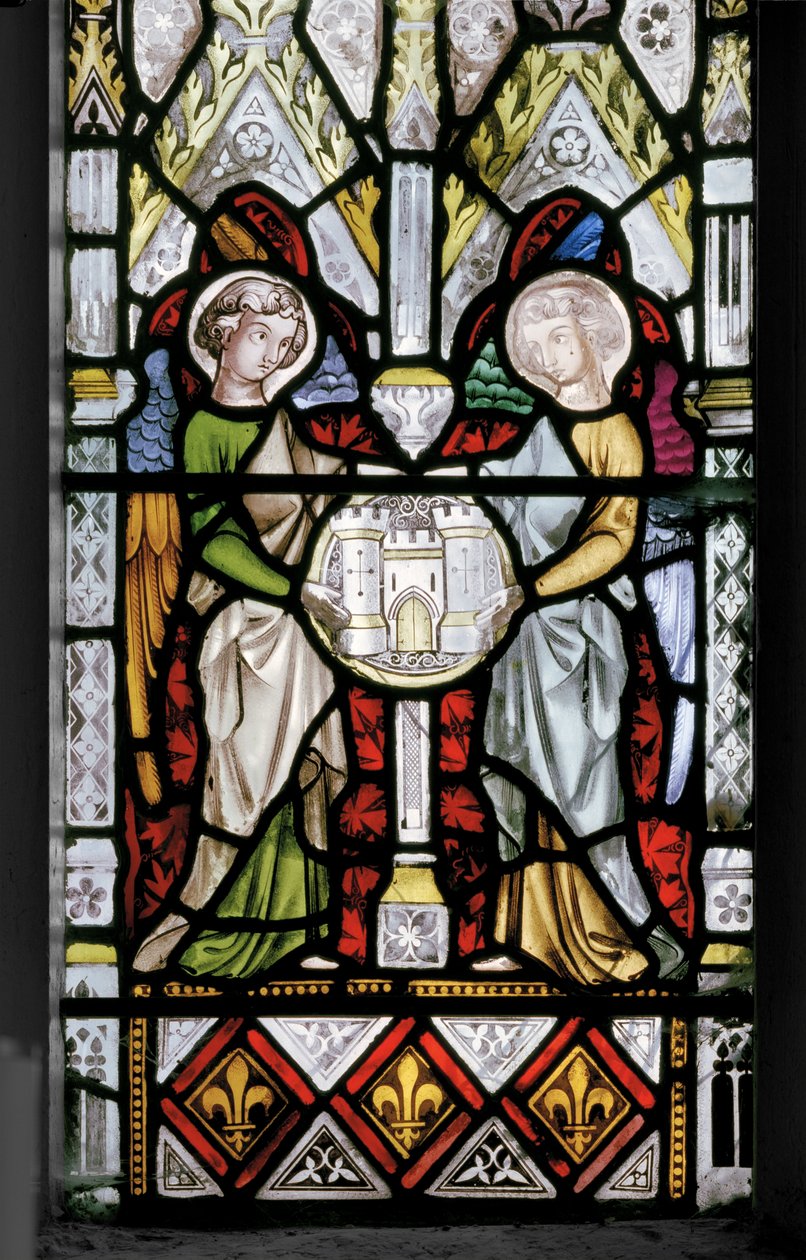 Jungfrau und Christus mit Szenen aus ihrem Leben (Detail) von Augustus Welby Northmore Pugin