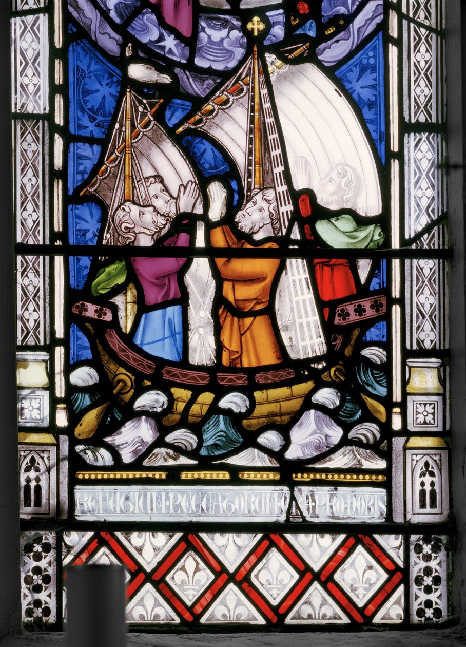 Jungfrau und Christus mit Szenen aus ihrem Leben (Detail) von Augustus Welby Northmore Pugin