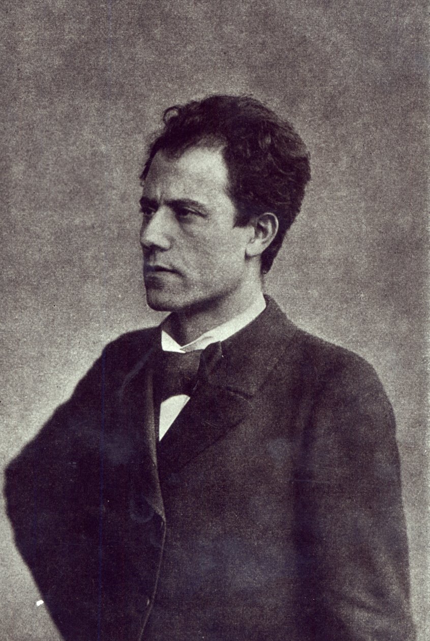 Porträt von Gustav Mahler, 1897 von Austrian Photographer