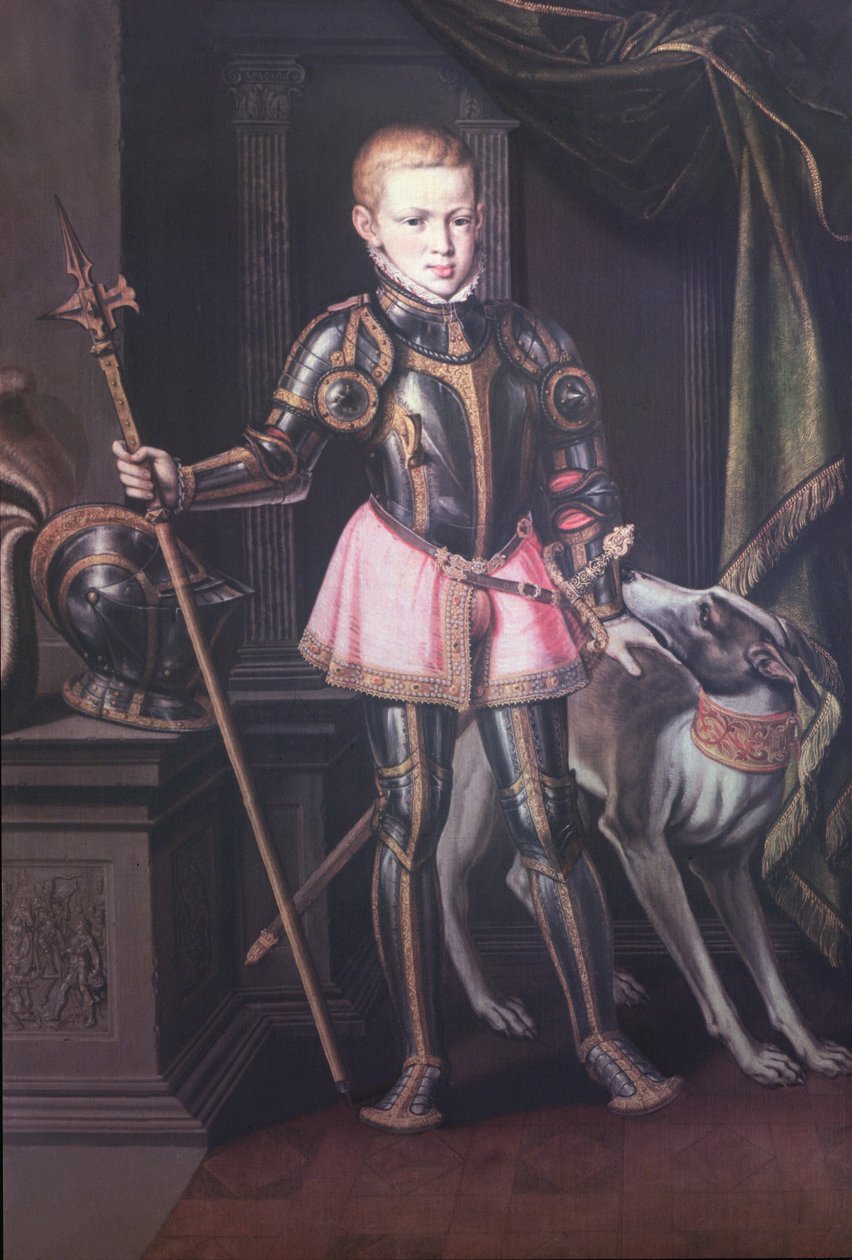 Ferdinand Maximilian Joseph I., Erzherzog von Österreich und Kaiser von Mexiko (1832-67) als Junge von Austrian School