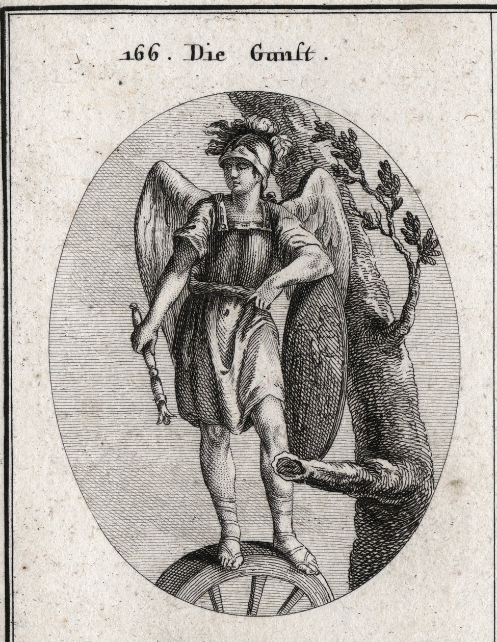 Allegorie der Gunst, der Tugend, des Glücks und des Zufalls von Austrian School