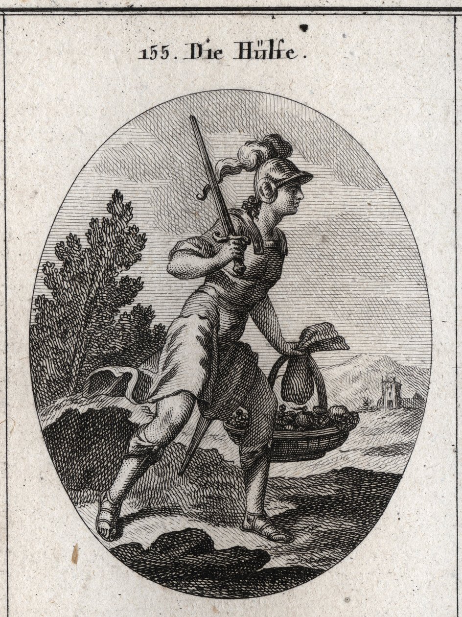 Allegorie der Hilfe von Austrian School