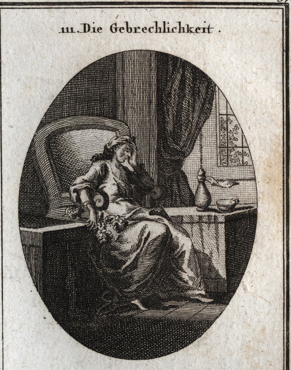 Allegorie der Gebrechlichkeit von Austrian School