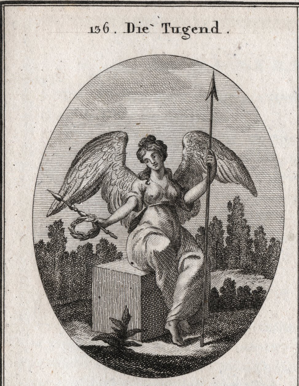 Allegorie der Tugend von Austrian School