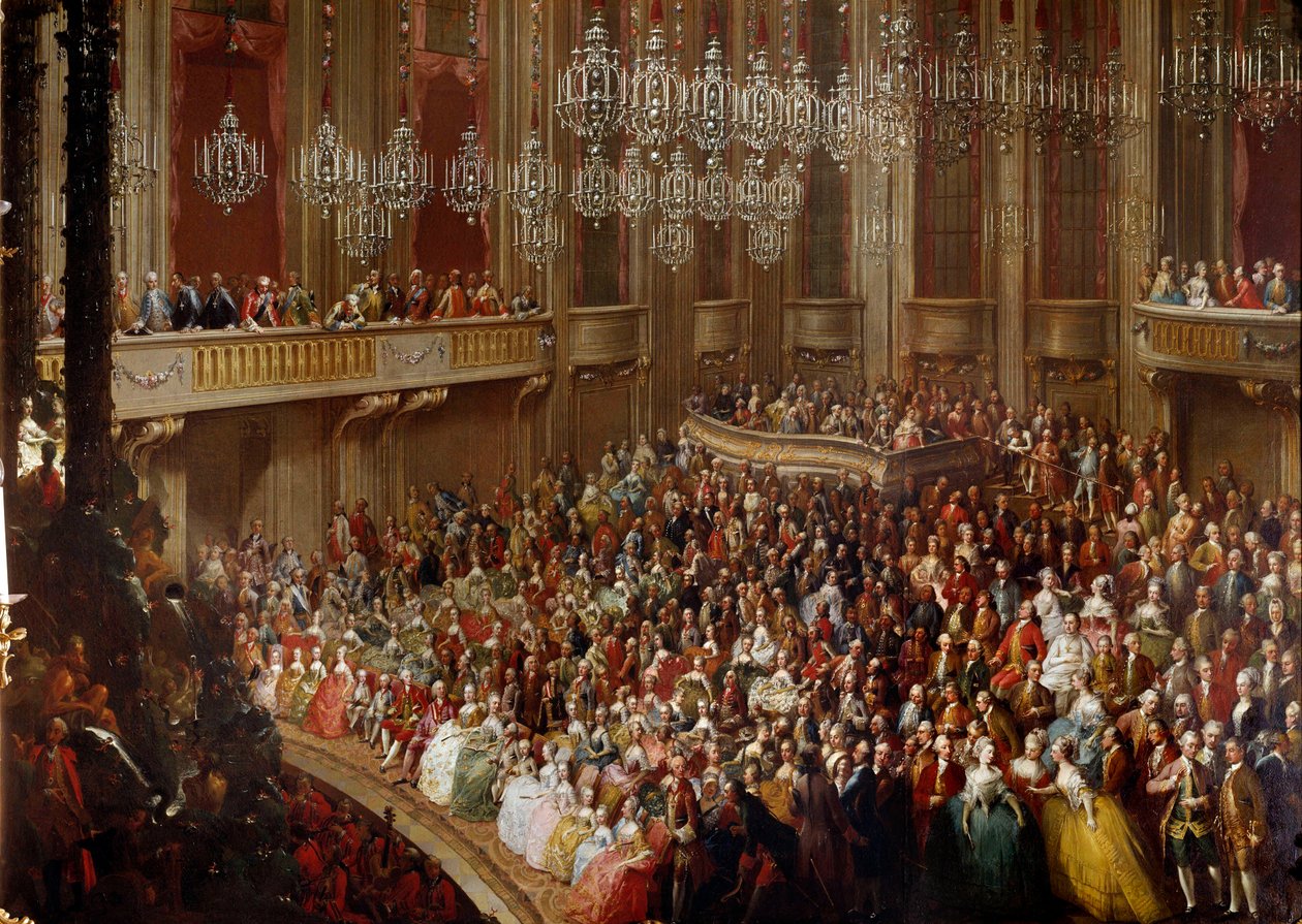 Konzert in Wien in Anwesenheit der kaiserlichen Familie von Austrian School