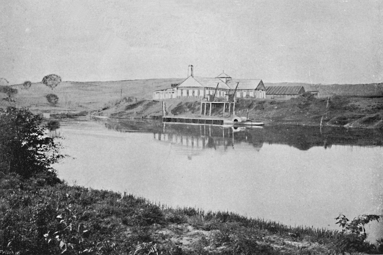 Engenho Central de Porto Feliz, Zentrale Fabrik von Porto Feliz, 1895 von Axel Frick