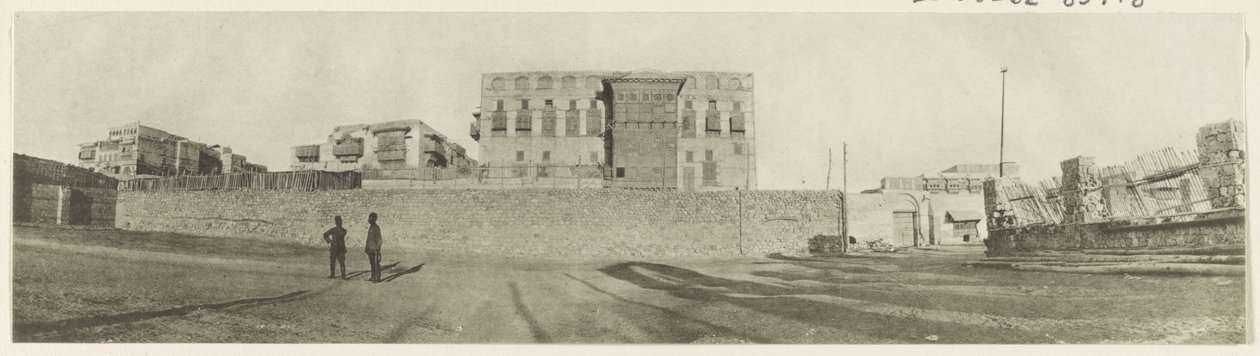 Dschidda: Westseite, 1914 von B. Bernhard Moritz