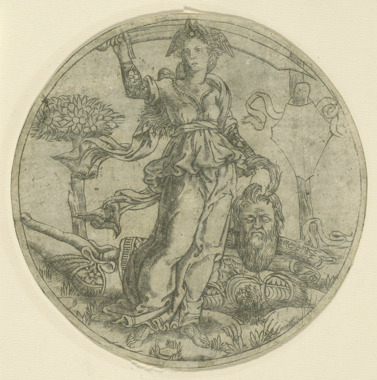 Judith mit dem Kopf des Holofernes von Baccio Baldini