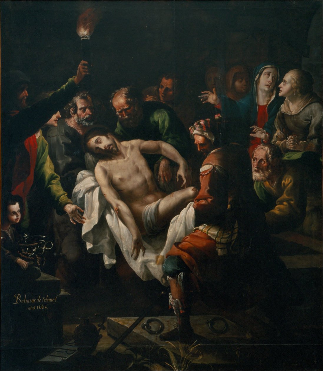 Die Beerdigung Christi von Baltasar de Echave y Rioja