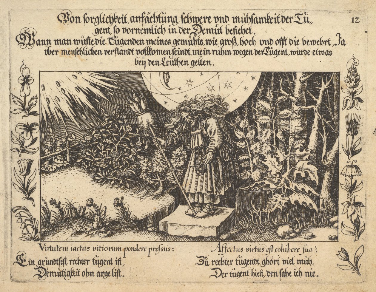 Von Sorglichkeit, Schwere und Mühsamkeit der Tugend, so vornehmlich in der Demut von Balthasar Schwan