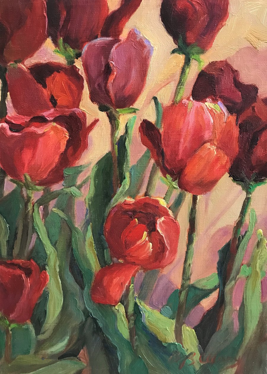 Tulpen von Barbara Cleary