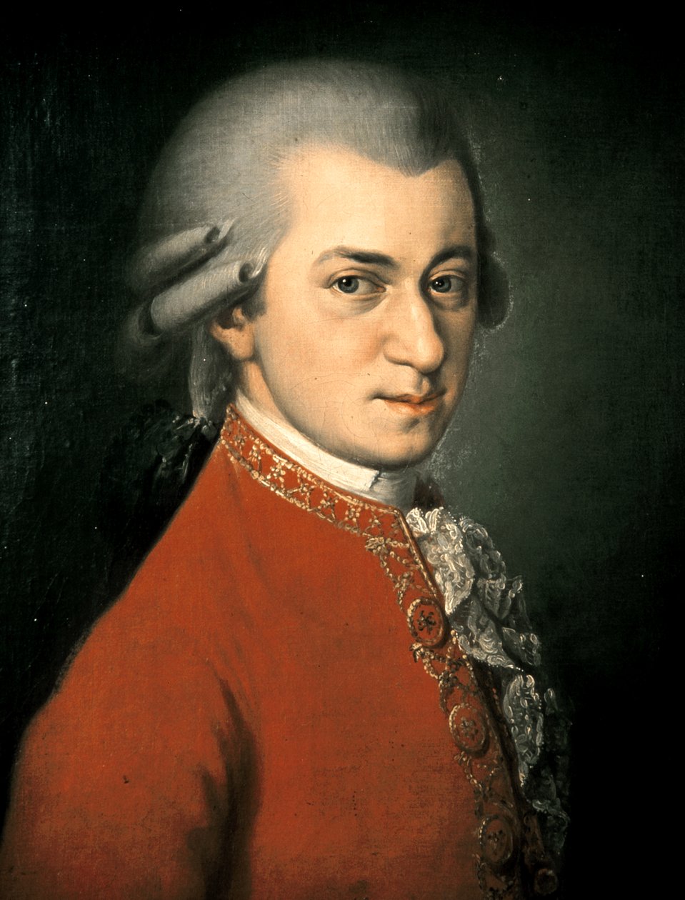 Porträt von Wolfgang Amadeus Mozart von Barbara Krafft