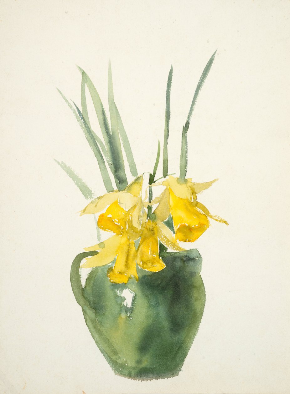 Sträuße gelber Blumen von Barbara Leigh Smith Bodichon