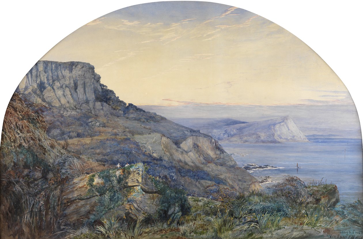 Ventnor, Isle of Wight, 1856 von Barbara Leigh Smith Bodichon