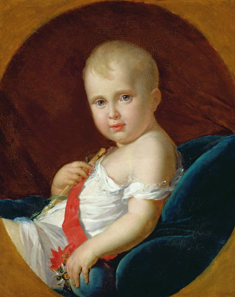 Porträt von Napoleon, Kaiserlicher Prinz und König von Rom, 1815 von Baron François Pascal Simon Gérard
