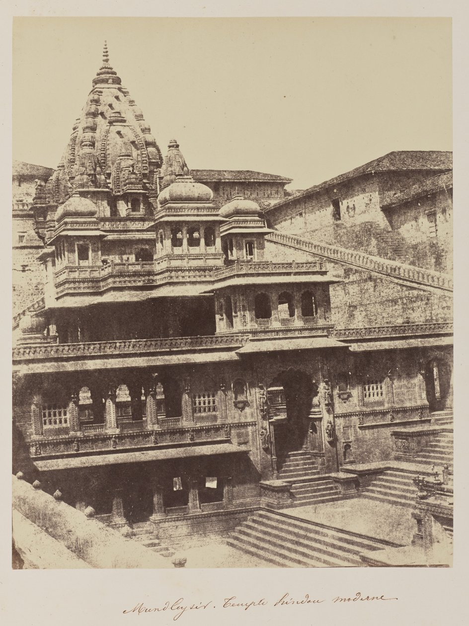 Mundleysir, moderner hinduistischer Tempel von Baron Alexis de La Grange