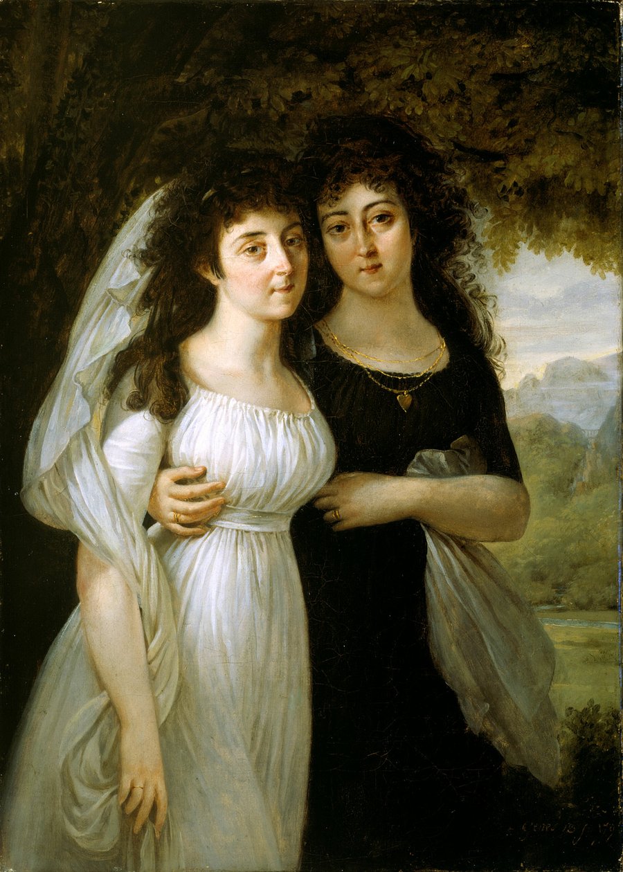 Porträt der Maistre-Schwestern von Baron Antoine Jean Gros